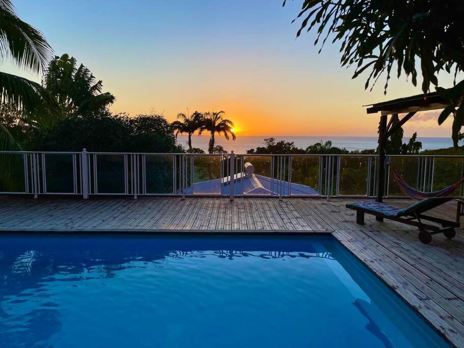 Bungalow Alnamaka : Vue Mer - Piscine - Plage A 5Mn 黑角 外观 照片